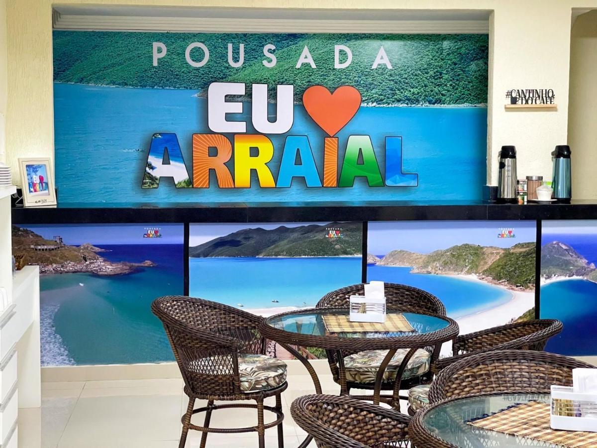 Pousada Eu Amo Arraial Hotel อาร์ไฮยัล โด กาโบ ภายนอก รูปภาพ